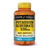 Минералы Mason Natural Калий Глюконат 595мг, Potassium Gluconate, 100 таблеток (MAV06181)