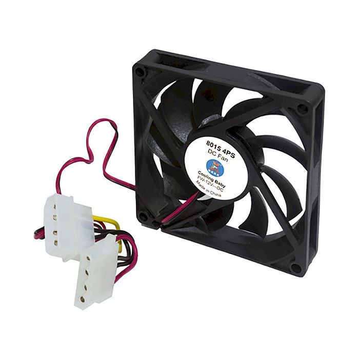 Кулер для корпуса Cooling Baby 8015 4PS изображение 3