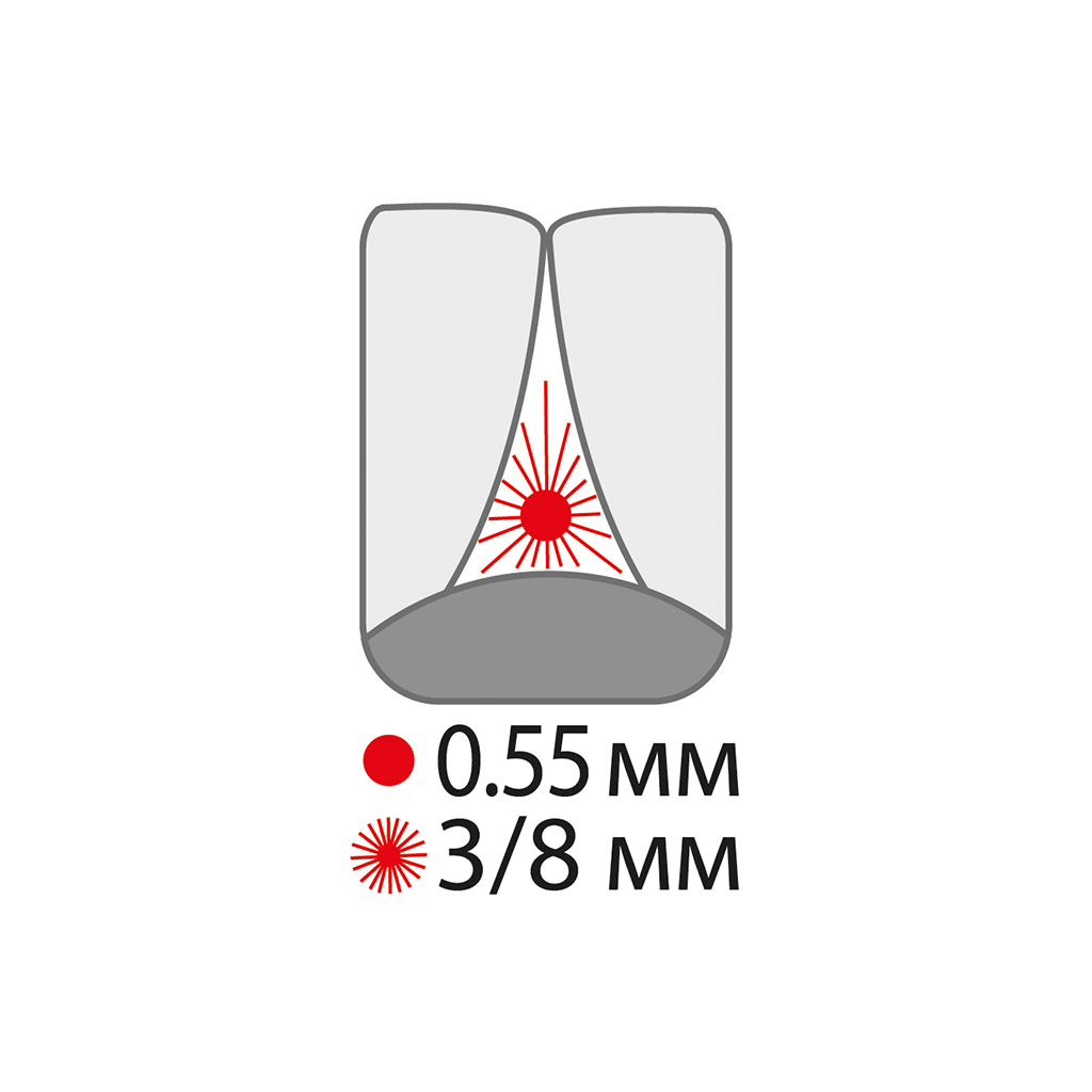 Щітки для міжзубних проміжків Paro Swiss Flexi Grip середні конічні Ø 3.0/8.0 мм 48 шт. (7610458610831) зображення 2