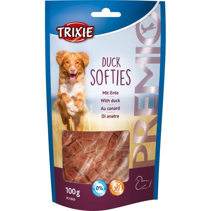 Лакомство для собак Trixie Premio Duck Softies с мясом утки 100 г (4011905318691)