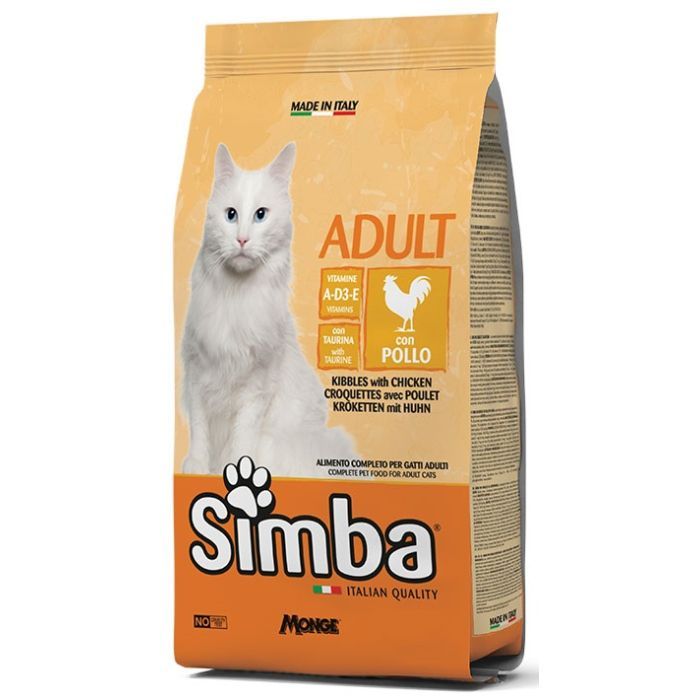 Сухой корм для кошек Simba Cat курица 20 кг (8009470016100)