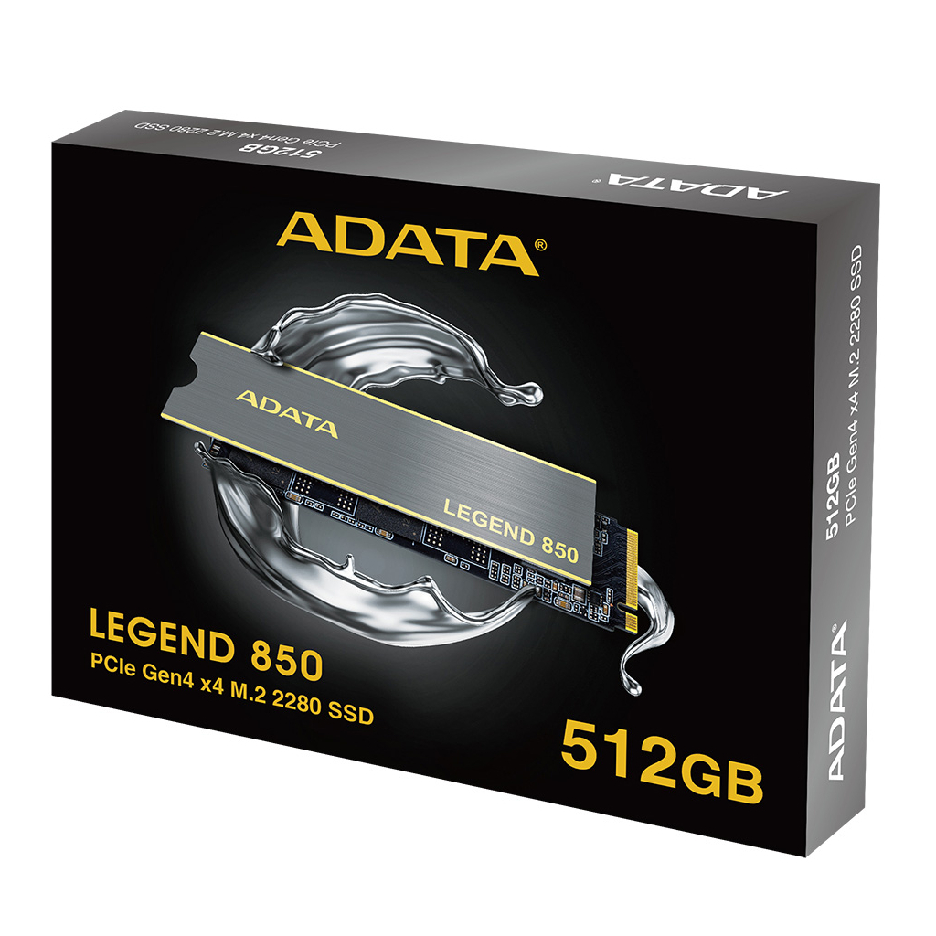 Накопитель SSD M.2 2280 512GB ADATA (ALEG-850-512GCS) изображение 6