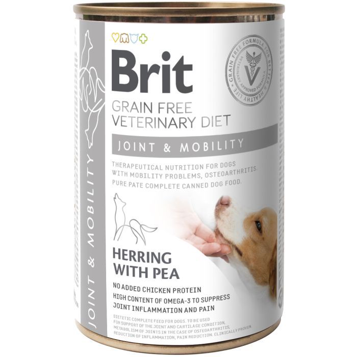 Консервы для собак Brit GF VetDiets Dog Joint&Mobility 400 г (8595602535996)