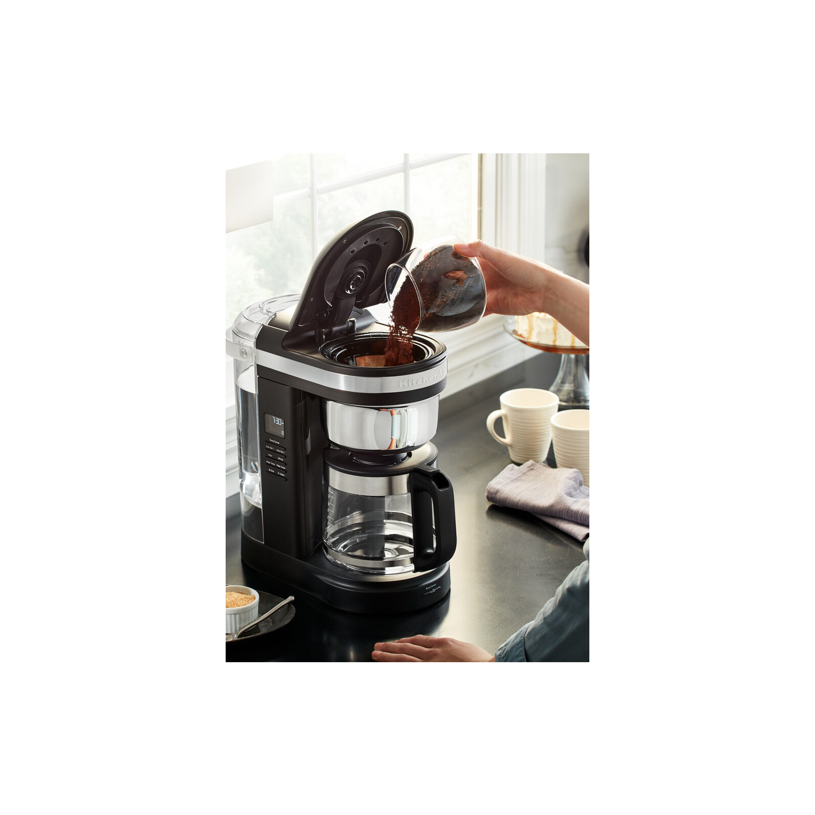 Капельная кофеварка KitchenAid 5KCM1209EOB изображение 11