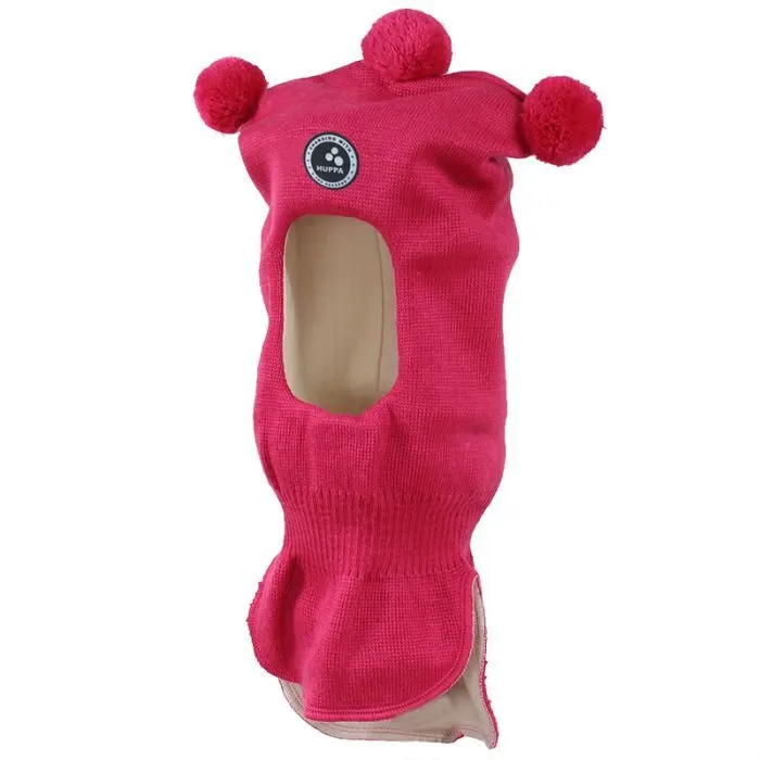 Шапка детская Huppa шлем COCO 85070000 фуксия XS (4741468471716)