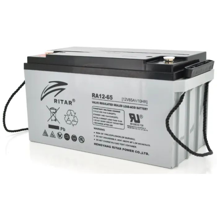 Батарея до ДБЖ Ritar 12V-65Ah (RA12-65)