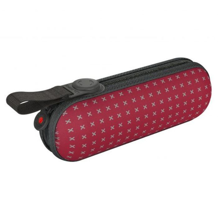 Зонт Knirps X1 Manual 2Cross Red Ecorepel (Kn95 6010 8482) изображение 2