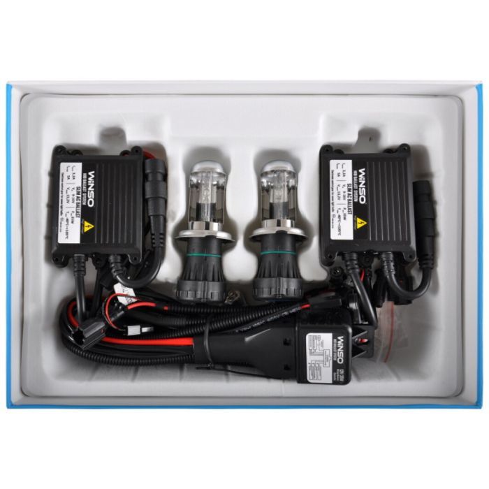 Автолампа WINSO H4 6000K, 85V, 35W P43t-38 (744600) изображение 3