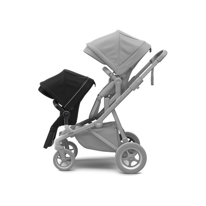 Прогулочный блок Thule Sleek Sibling Seat Midnight Black (TH 11000201) изображение 3