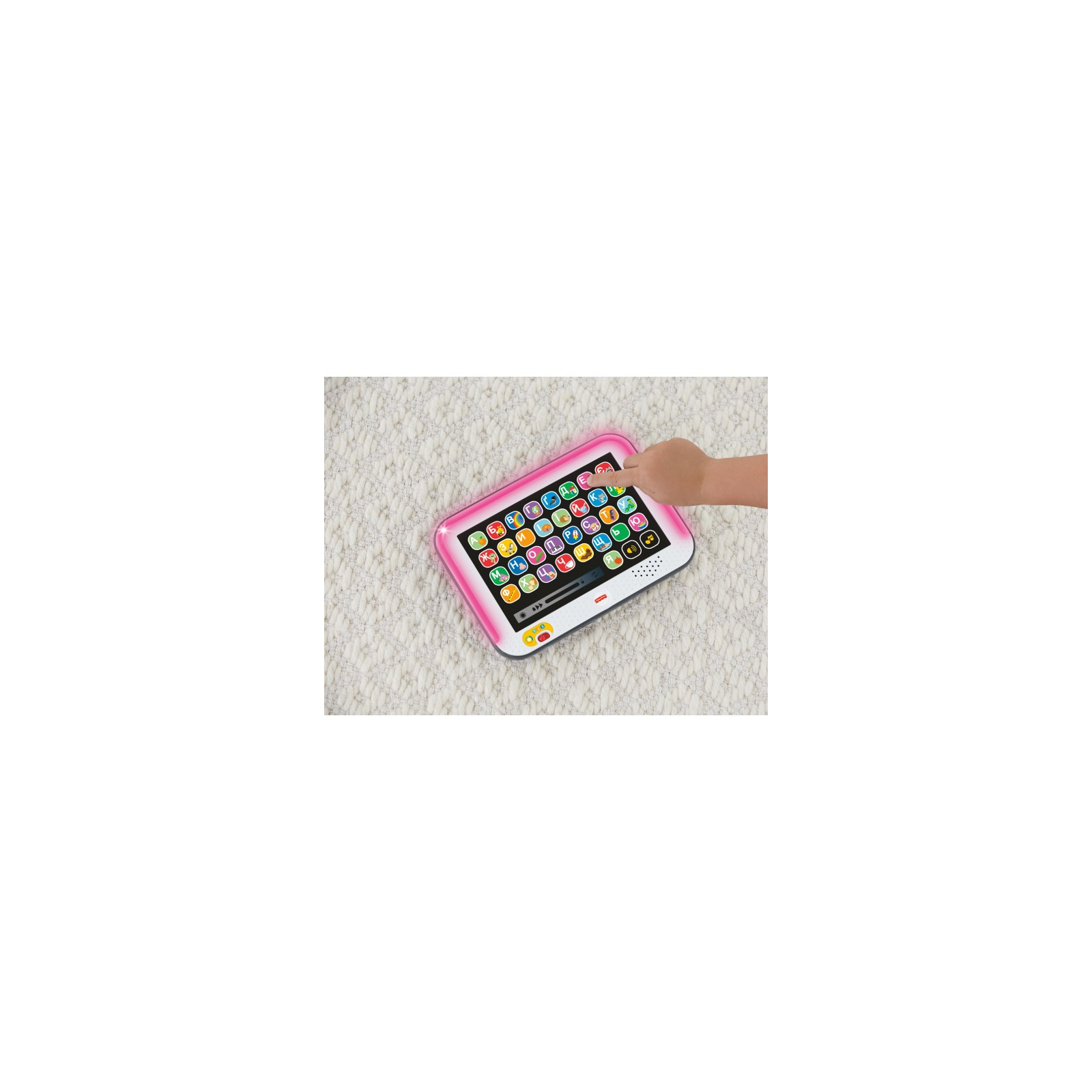 Розвиваюча іграшка Fisher-Price Розумний планшет з технологією Smart Stages (укр.) (FBR86) зображення 4
