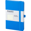 Книга записна Axent Partner, 125x195 мм, 96 аркушів, крапка, блакитна (8306-07-A) зображення 2