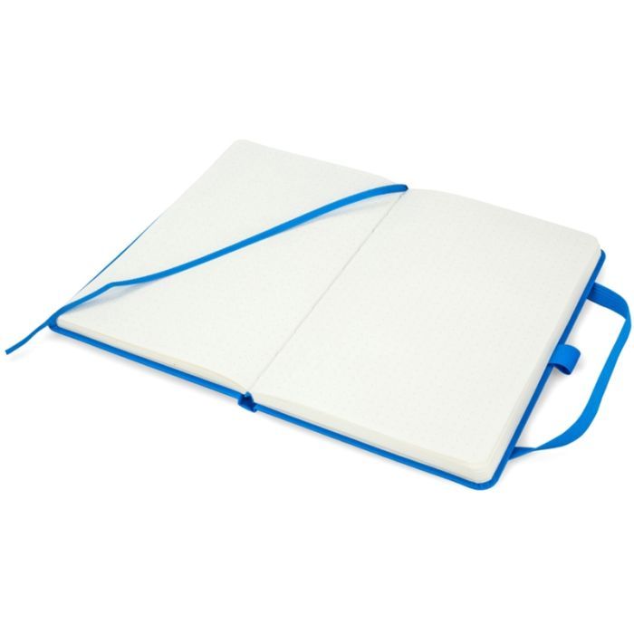 Книга записна Axent Partner, 125x195 мм, 96 аркушів, крапка, блакитна (8306-07-A) зображення 6