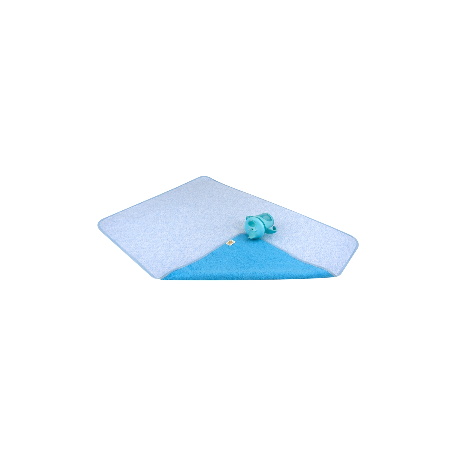 Пеленки для младенцев Еко Пупс Jersey Classic непромокаемая двухсторонняя 65 х 90 см синий (ПЕЛ-6590хбтрс) изображение 5