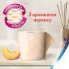 Туалетная бумага Zewa Deluxe Персик 3 слоя 24 рулона (7322541171814) изображение 3