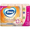 Туалетная бумага Zewa Deluxe Персик 3 слоя 24 рулона (7322541171814)