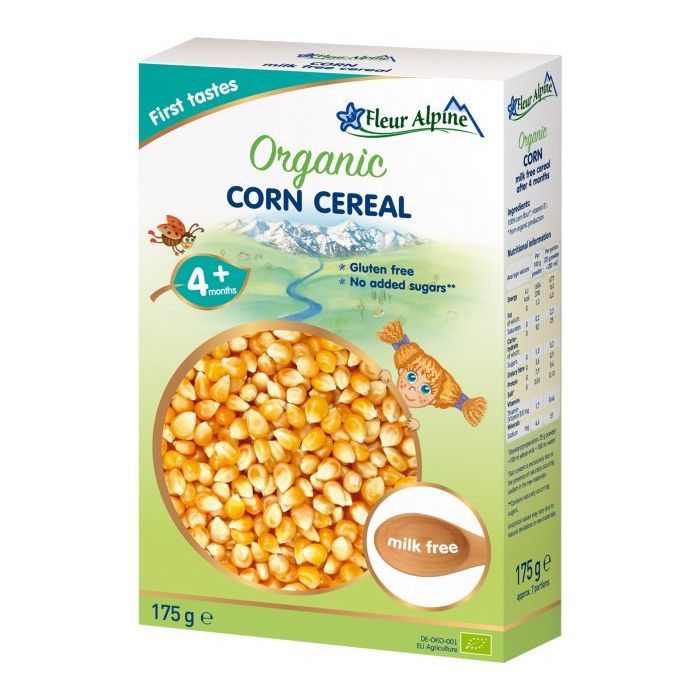 Детская каша Fleur Alpine Organic Corn Кукурузно 175 г (4779050670124)