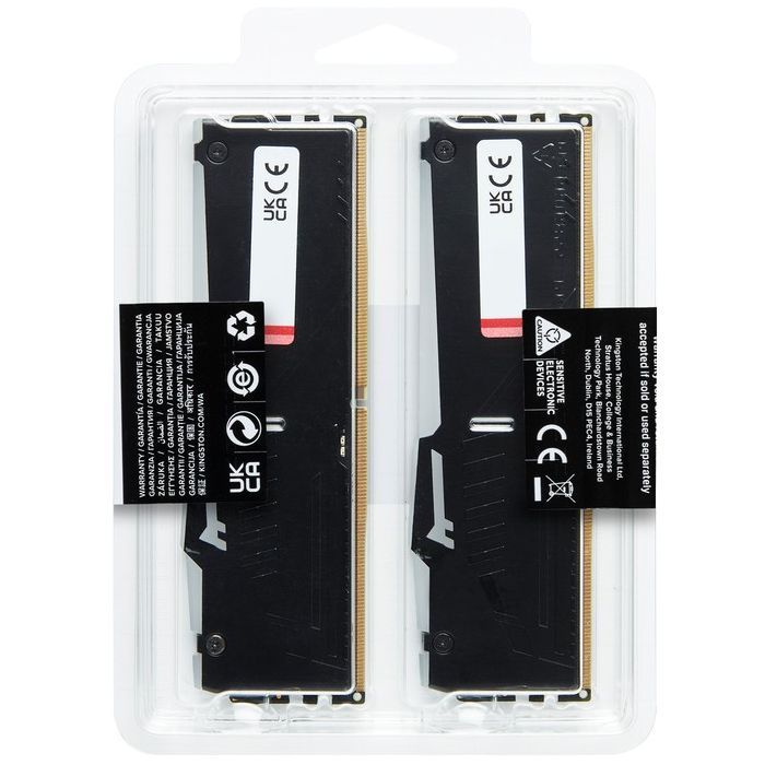 Модуль памяти для компьютера DDR5 64GB (2x32GB) 5600 MHz FURY Beast RGB Kingston Fury (ex.HyperX) (KF556C40BBAK2-64) изображение 7