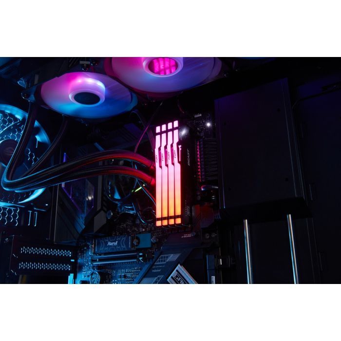Модуль памяти для компьютера DDR5 64GB (2x32GB) 5600 MHz FURY Beast RGB Kingston Fury (ex.HyperX) (KF556C40BBAK2-64) изображение 8