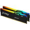 Модуль памяти для компьютера DDR5 64GB (2x32GB) 5600 MHz FURY Beast RGB Kingston Fury (ex.HyperX) (KF556C40BBAK2-64)