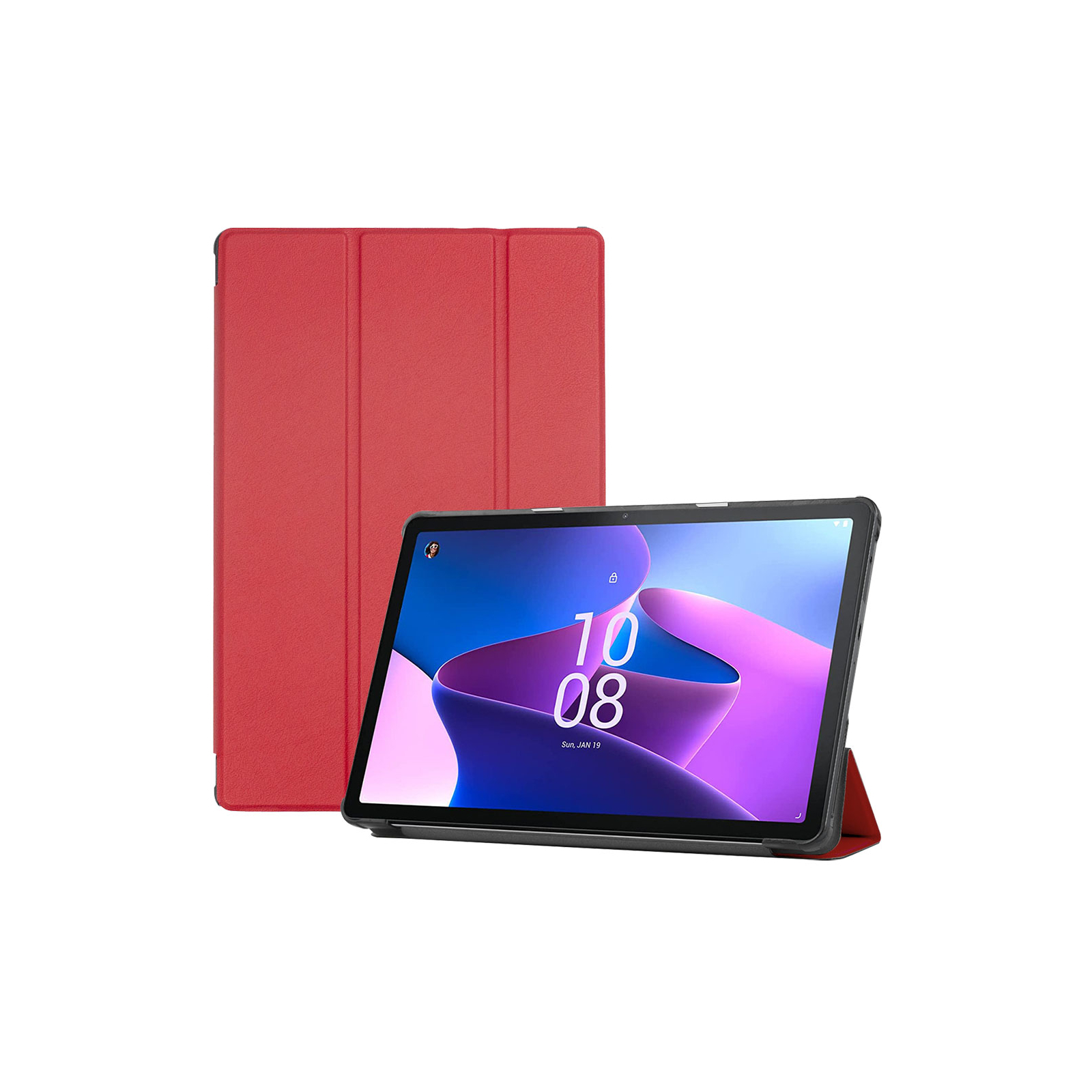 Чехол для планшета BeCover Smart Case Lenovo Tab M10 TB-328F (3rd Gen) 10.1" Red (708286) изображение 5