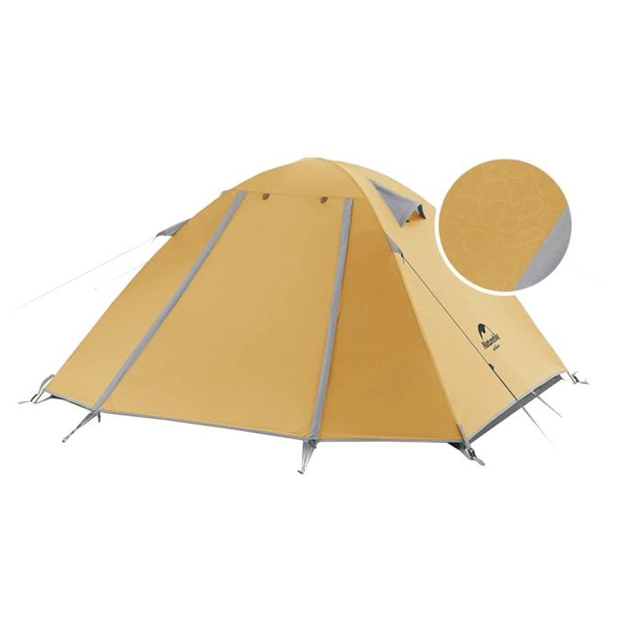 Намет Naturehike P-Series NH18Z022-P 210T/65D Yellow (6927595783610)
