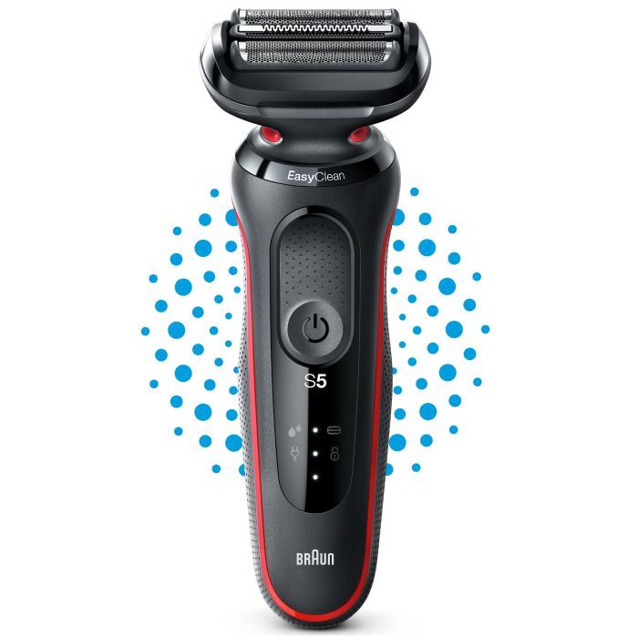 Электробритва Braun Series 5 51-R1000s BLACK / RED изображение 7