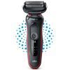Электробритва Braun Series 5 51-R1000s BLACK / RED изображение 7