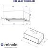 Вытяжка кухонная Minola HBI 5627 IV 1000 LED изображение 10