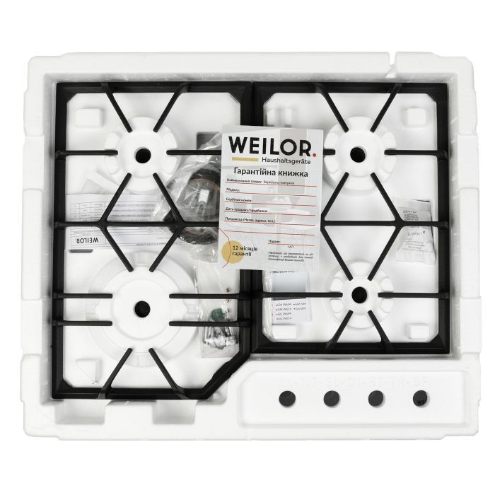 Варочна поверхня Weilor GM 604 SS зображення 9
