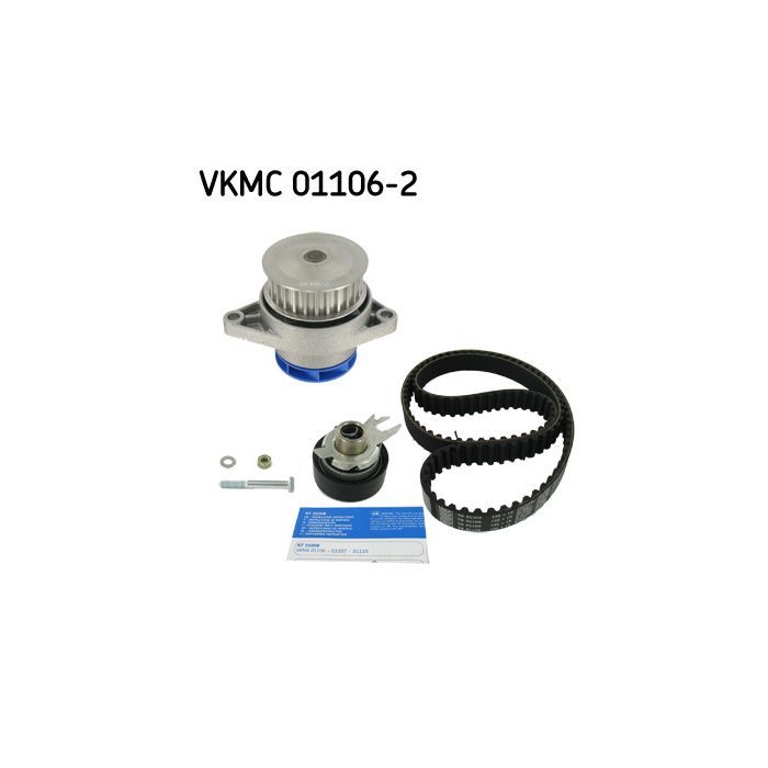 Комплект ремня ГРМ с помпой SKF VKMC 01106-2