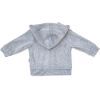 Кофта дитяча Miniworld велюрова на блискавці (16057-68B-gray) зображення 2