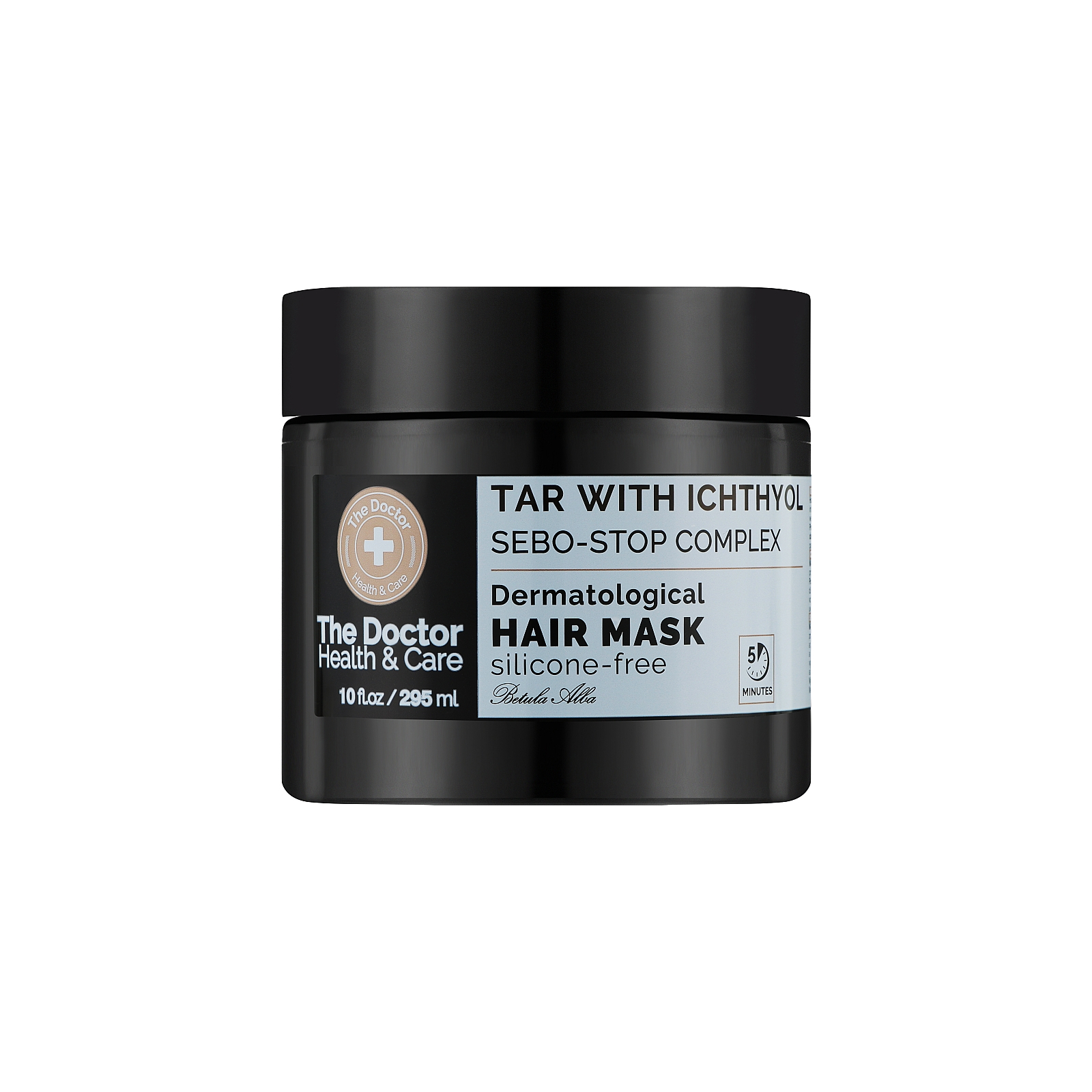 Маска для волос The Doctor Health & Care Tar With Ichthyol + Sebo-Stop Complex 946 мл (8588006041637)