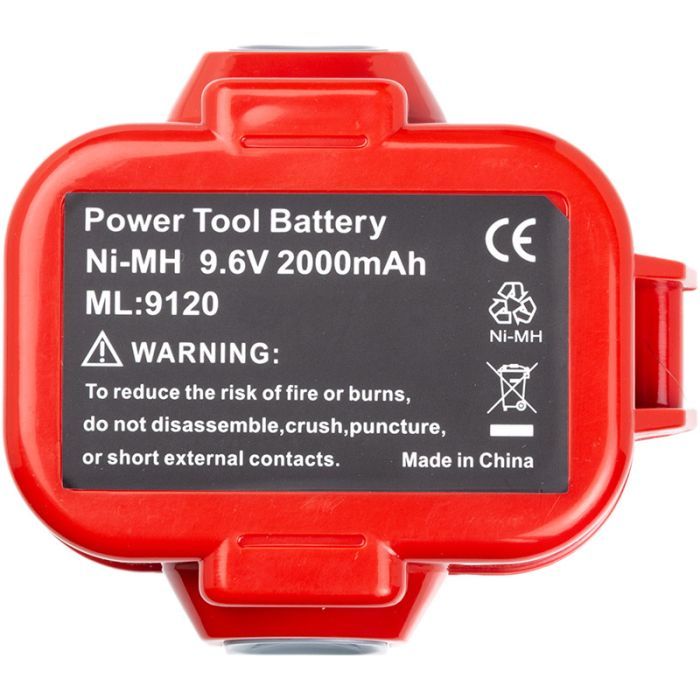Аккумулятор к электроинструменту PowerPlant для MAKITA 9.6V 2.0Ah Ni-MH (192019-4) (TB920921) изображение 2