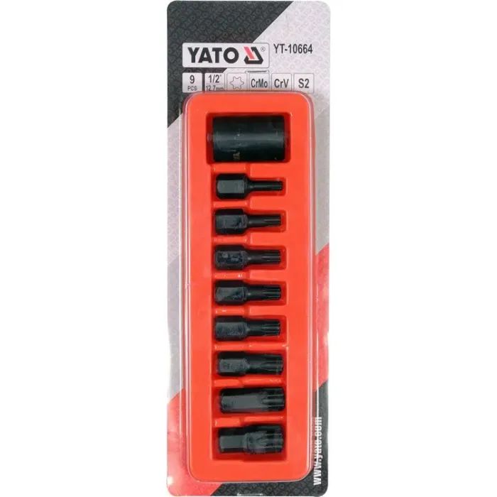 Набор головок Yato YT-10664 изображение 3