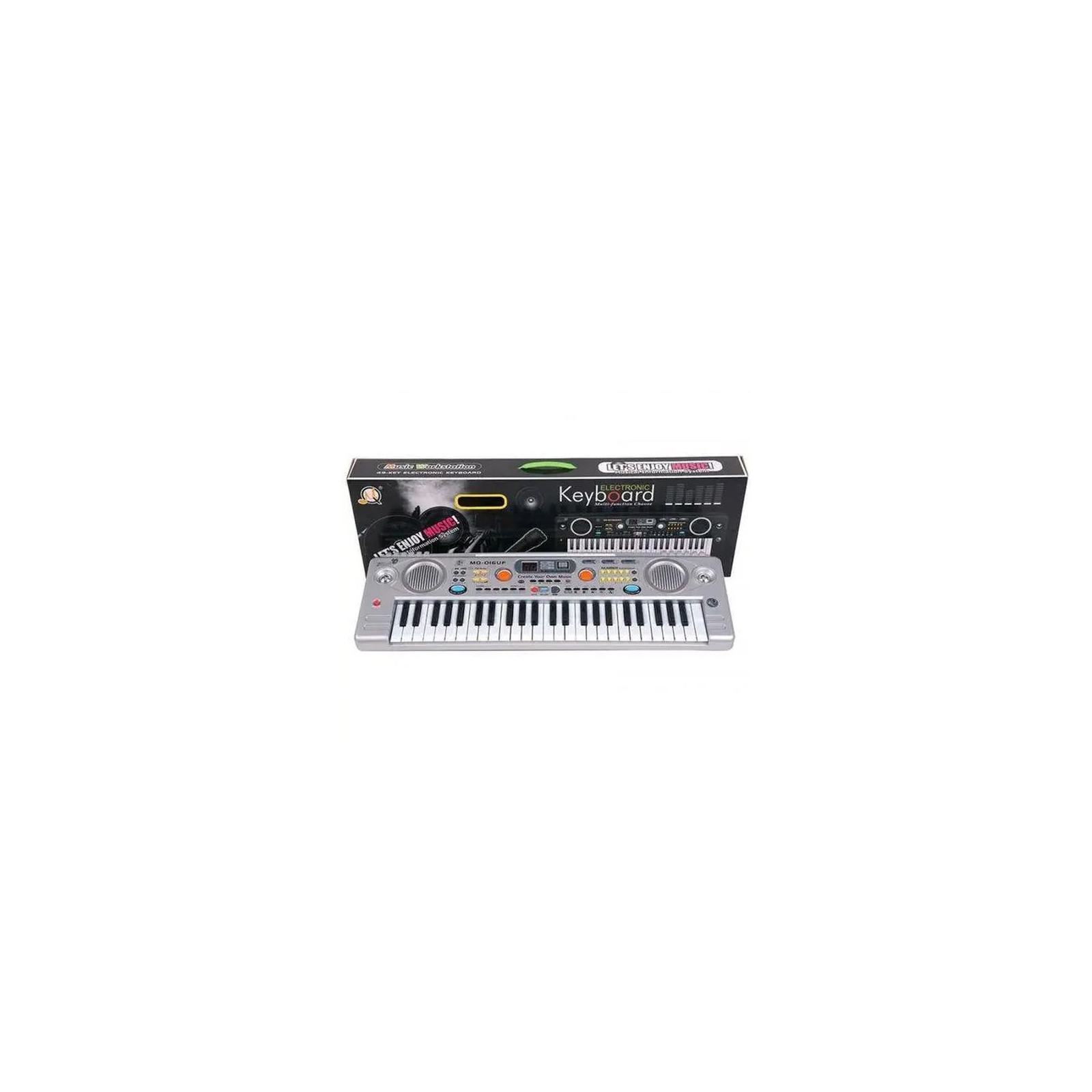 Музыкальная игрушка MQ Синтезатор с микрофоном, 49 клавиш (MQ016UF) изображение 2