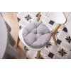 Подушка на стул Ardesto Oliver серый, D-40см 100% хлопок (ART03OD) изображение 2