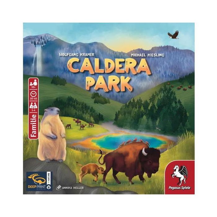 Настольная игра Pegasus Spiele Кальдера Парк (Caldera Park), английский (PS009) изображение 2