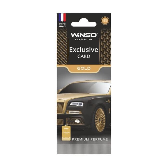 Ароматизатор для автомобіля WINSO Card Exclusive Gold (533130)