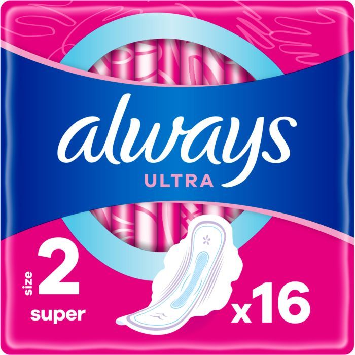 Гигиенические прокладки Always Ultra Super (Размер 2) 8 шт. (4015400403845)