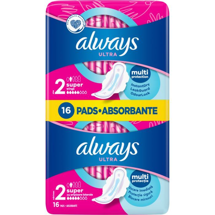 Гигиенические прокладки Always Ultra Super (Размер 2) 8 шт. (4015400403845) изображение 2