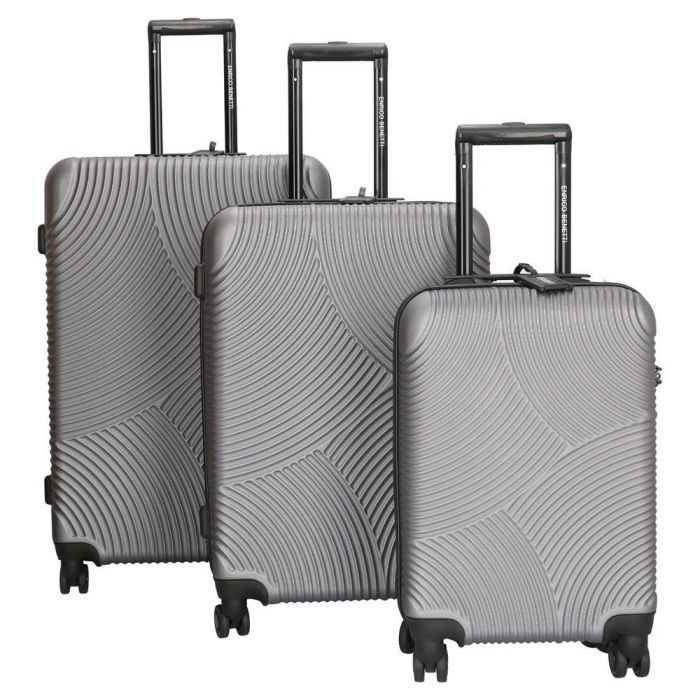 Чемодан Enrico Benetti Louisville Steel Blue M (Eb39040 088-60) изображение 7