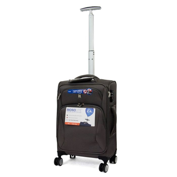Чемодан IT Luggage Satin Dark Grey S (IT12-2225-08-S-S755)