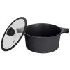 Кастрюля Ringel Zitrone Black 4.2л (RG-2108-24/1 BL-R) изображение 2
