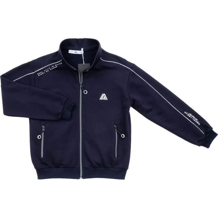 Спортивний костюм дитячий A-Yugi на блискавці (7052-158B-blue) зображення 2