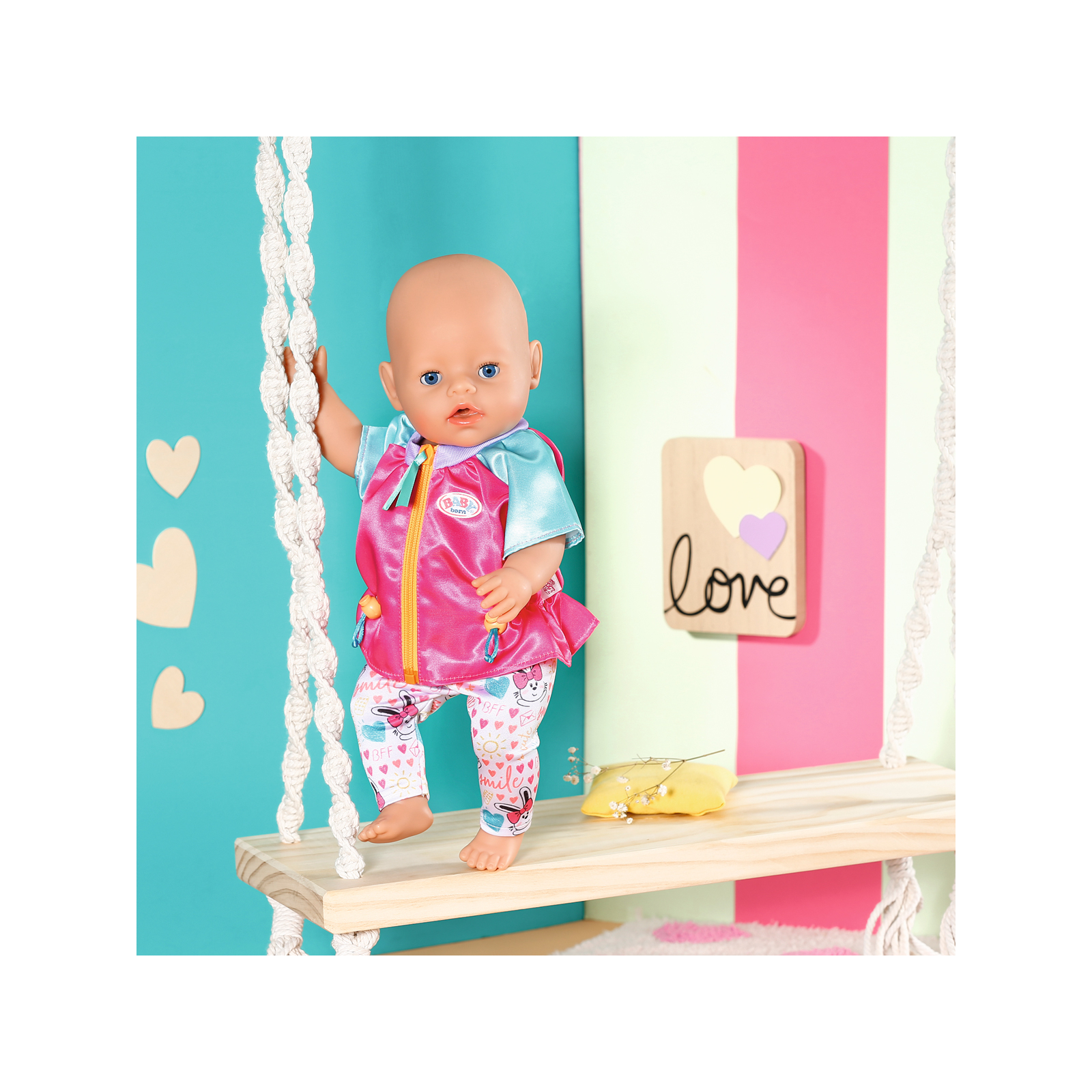 Аксессуар к кукле Zapf Набор одежды для куклы Baby Born – Романтичная крошка (833605) изображение 4