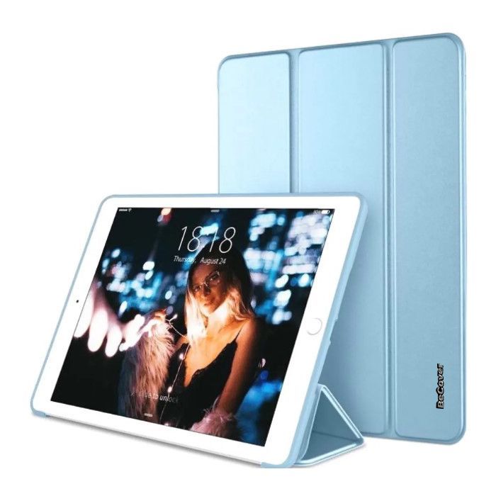 Чохол до планшета BeCover Tri Fold Soft TPU Silicone Apple iPad 9.7 2017/2018 A1822/A1823/A1893/A1954 Pink (708513) зображення 2