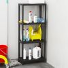 Стеллаж Plastmeccanica Universal Vent пластиковый 4 полки 60х30х138 см черный (5136) изображение 2