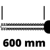 Кущоріз Einhell GE-CH 18/60 Li - Solo, 18В, PXC, 600 мм, 2.9 кг (без АКБ та ЗП) (3410930) зображення 11