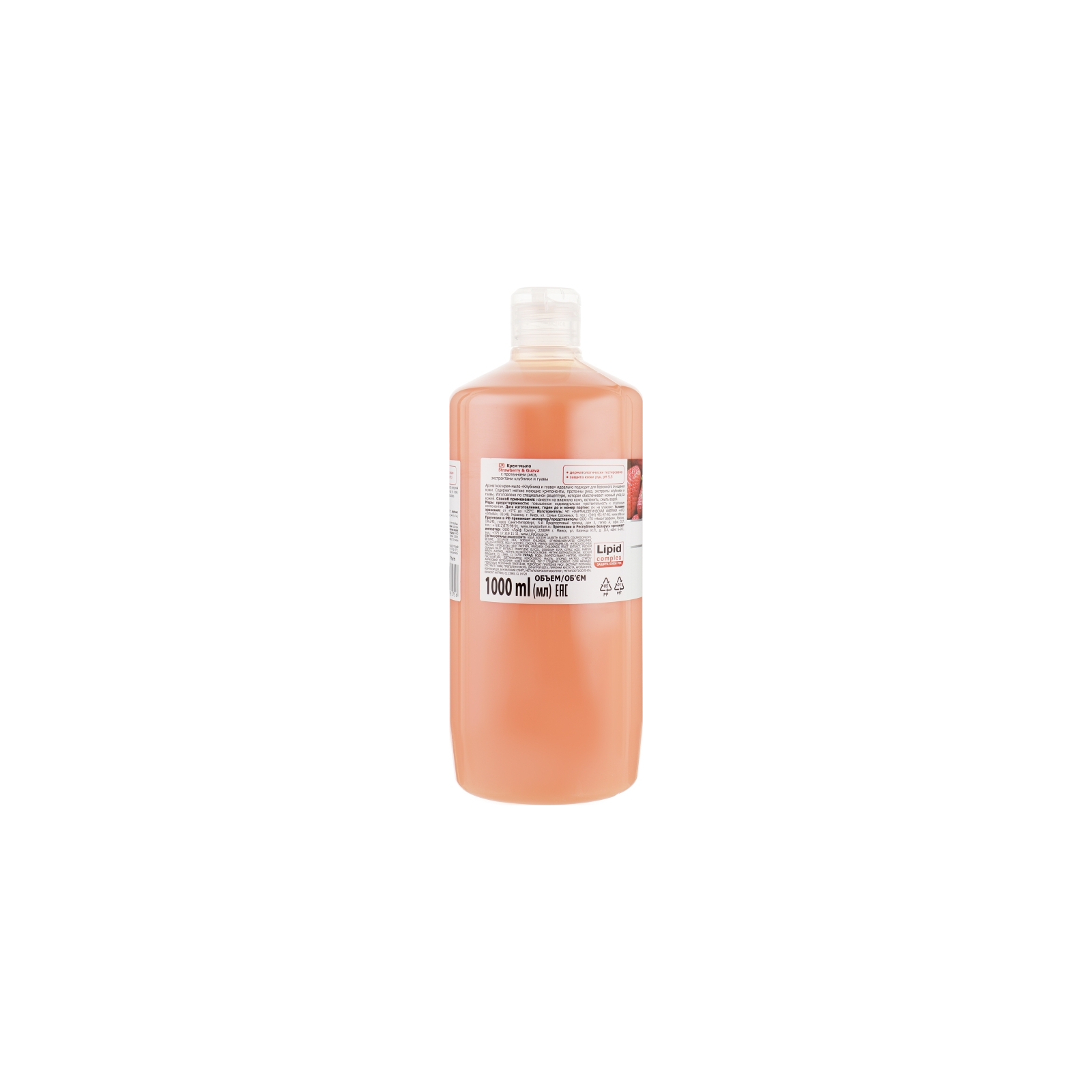 Жидкое мыло Fresh Juice Strawberry & Guava 1000 мл (4823015935756) изображение 2