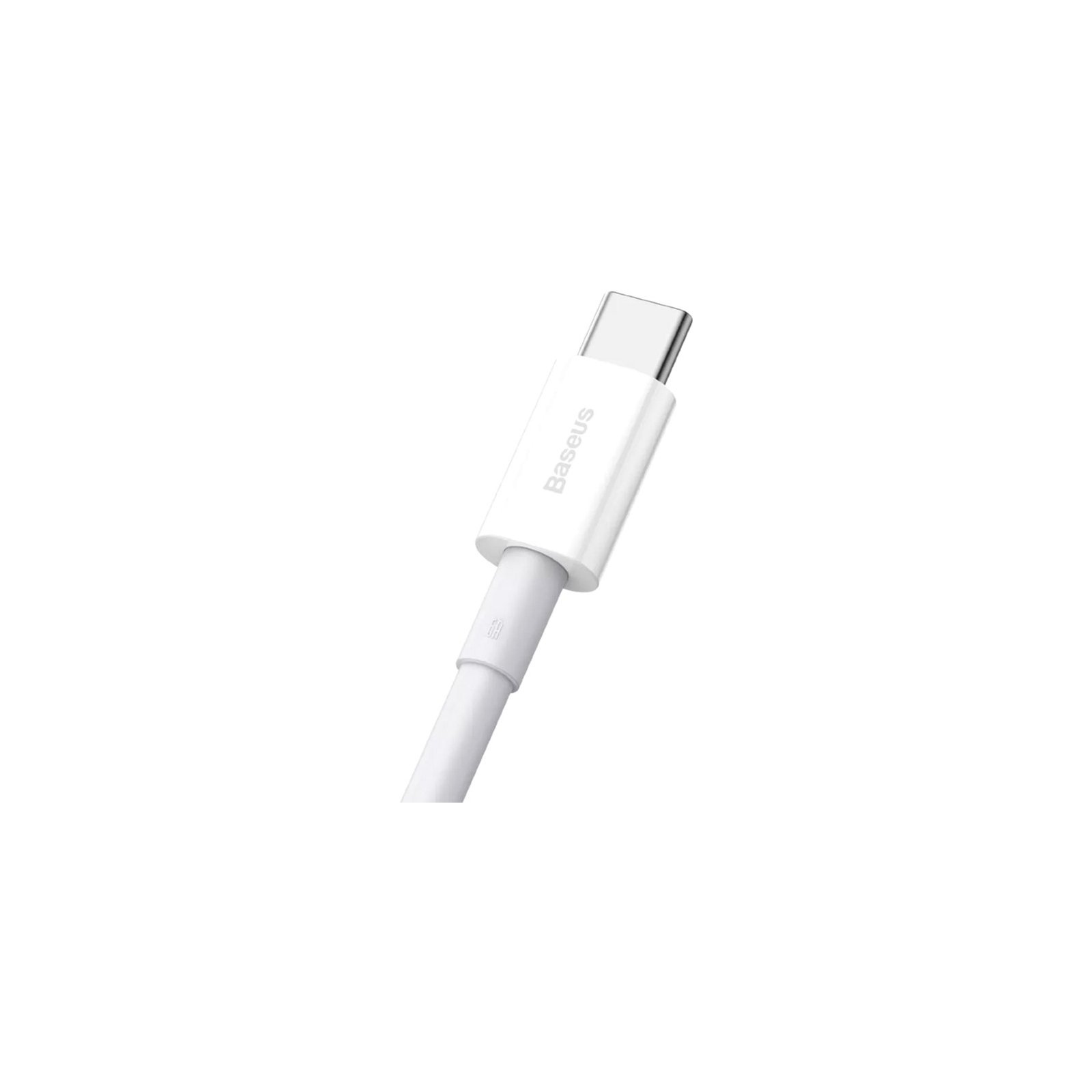 Дата кабель USB 2.0 AM to Type-C 1.0m 3A White Baseus (CATYS-02) изображение 2